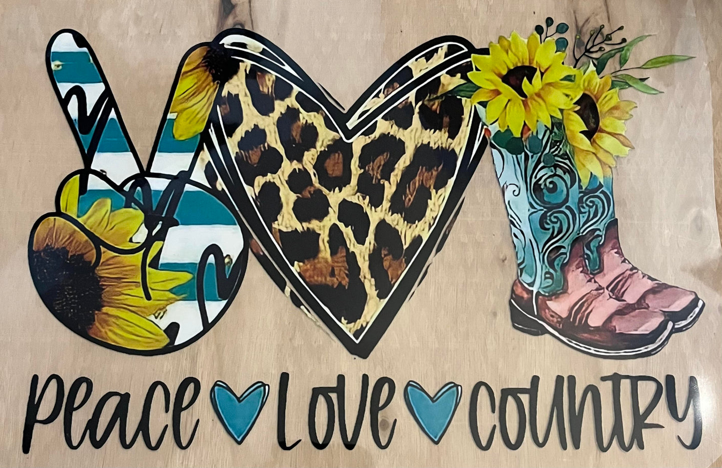 Peace Love Country