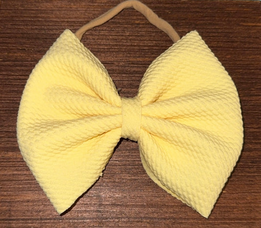 Yellow Headband 5in