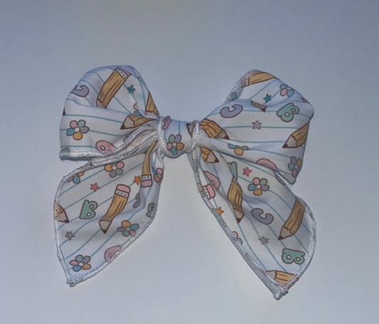 (S) Back to School Fable Bow