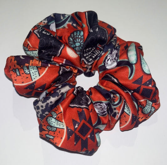 Neon Desert Scrunchie