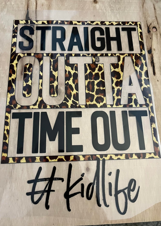 Straight Outta Timeout #KidLife