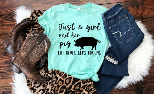 Just A Girl & Her Pig (youth)